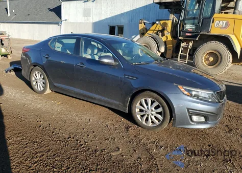 2015 Kia Optima Ex from USA, damaged, VIN 5XXGN4A78FG364130
